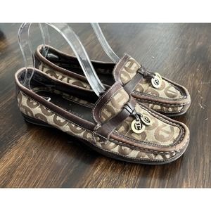 Etienne Aigner Womens Comfort Loafers Shoes Brown Sz US 6M